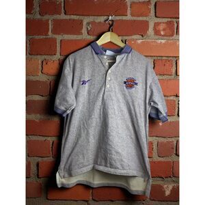Vintage Kansas State Wildcats Reebok Polo – Size L – Rare 90s Style
